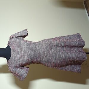 LOFT, size 0P, multicolor dress, hidden back zipper, with pockets, lined